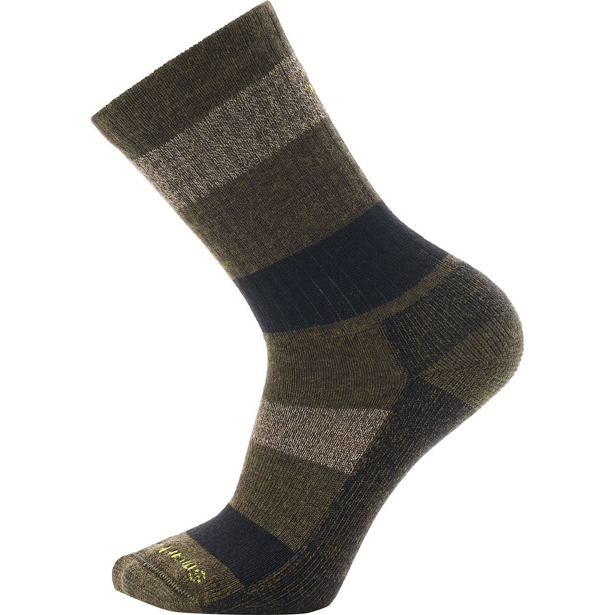 Image of Smartwool Everyday Barnsley Sweater Crew Sock Military Olive, L