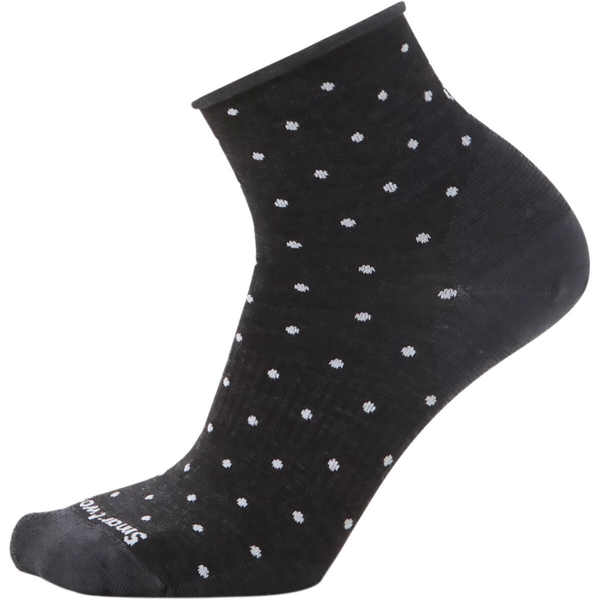 Image of Smartwool Everyday Classic Dot Ankle Boot Sock - Women's Charcoal, M