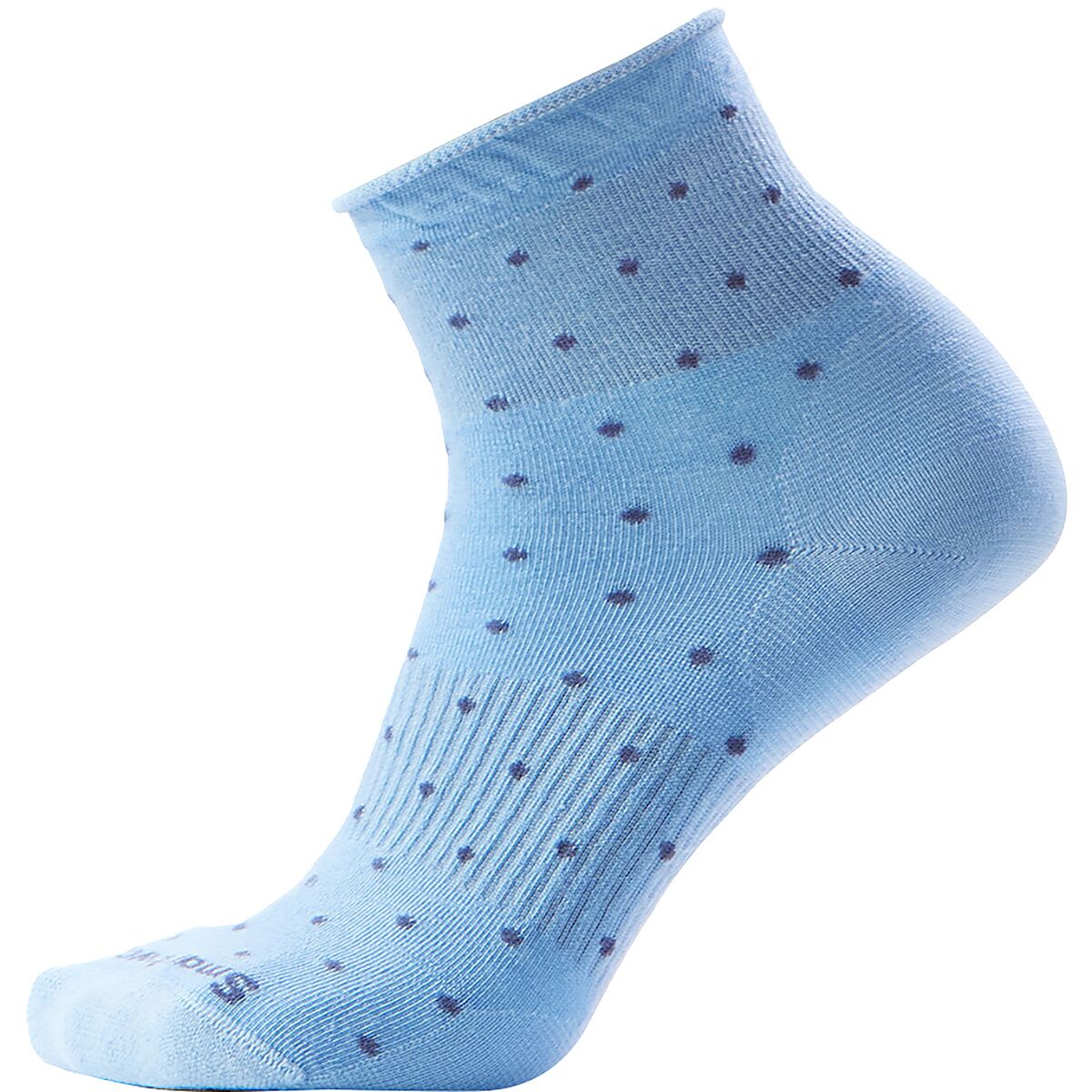 Image of Smartwool Everyday Classic Dot Ankle Boot Sock - Women's Serene Blue, S