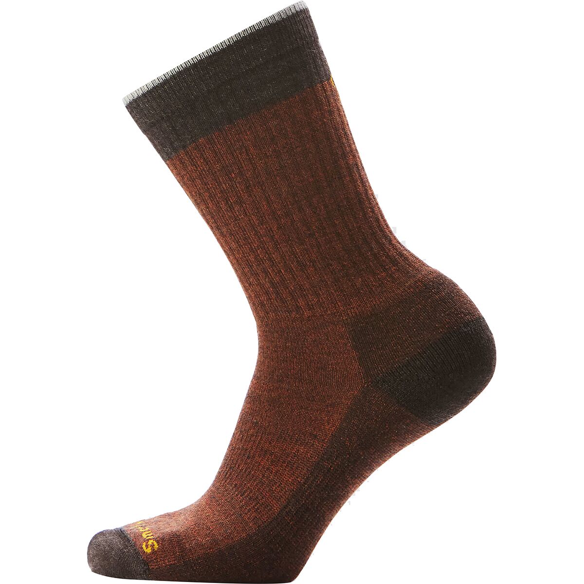 Image of Smartwool Everyday Rollinsville Crew Sock Chestnut, M