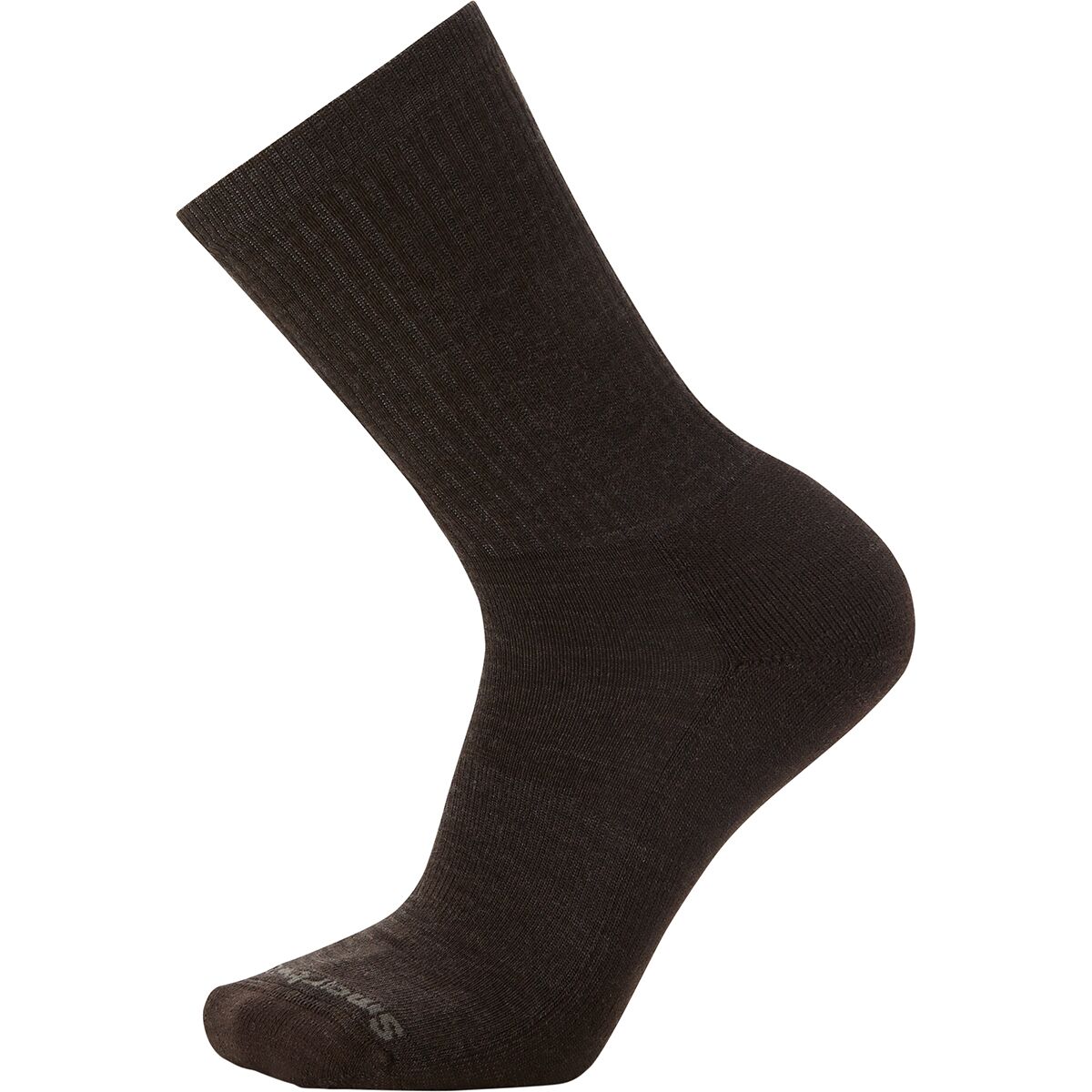Smartwool Smartwool Everyday Solid Rib Crew Sock Medium Gray, S