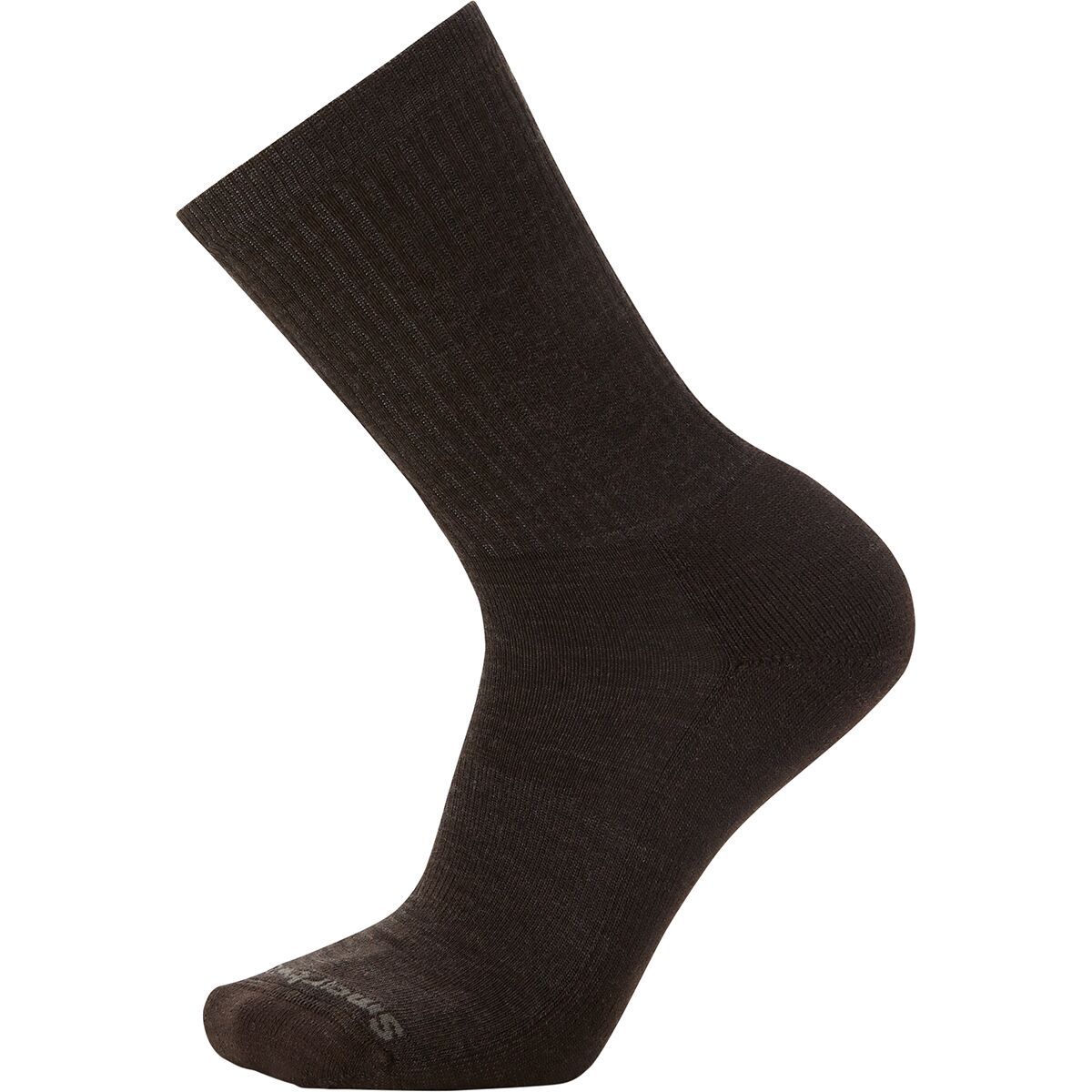 Image of Smartwool Everyday Solid Rib Crew Sock Chestnut, M