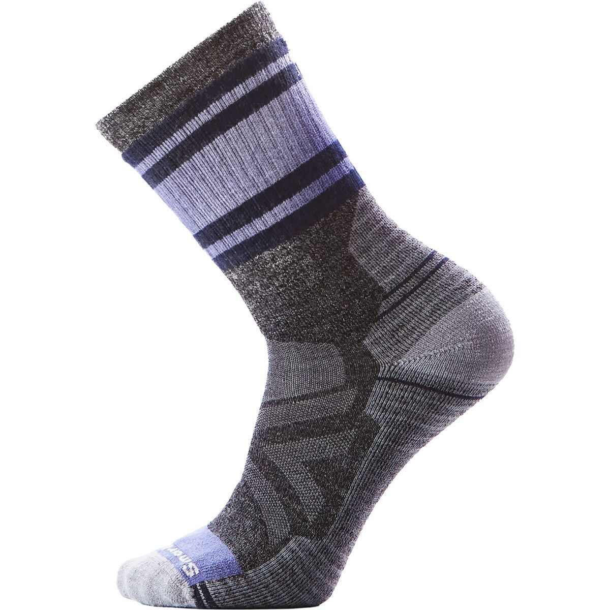 Image of Smartwool Hike Full Cushion Lolo Trail Crew Sock Medium Gray, M