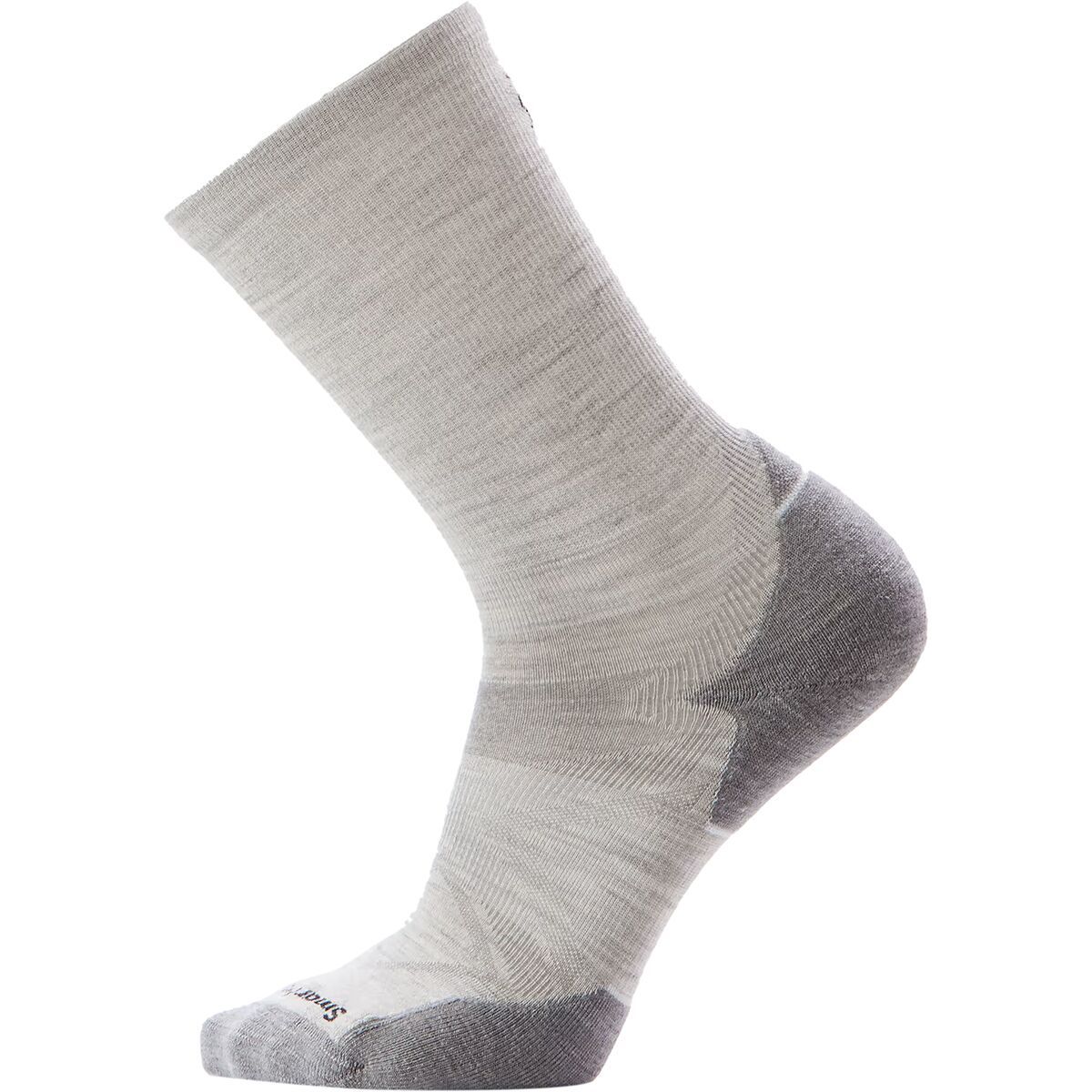 Image of Smartwool Run Cold Weather Targeted Cushion Crew Sock Ash, L