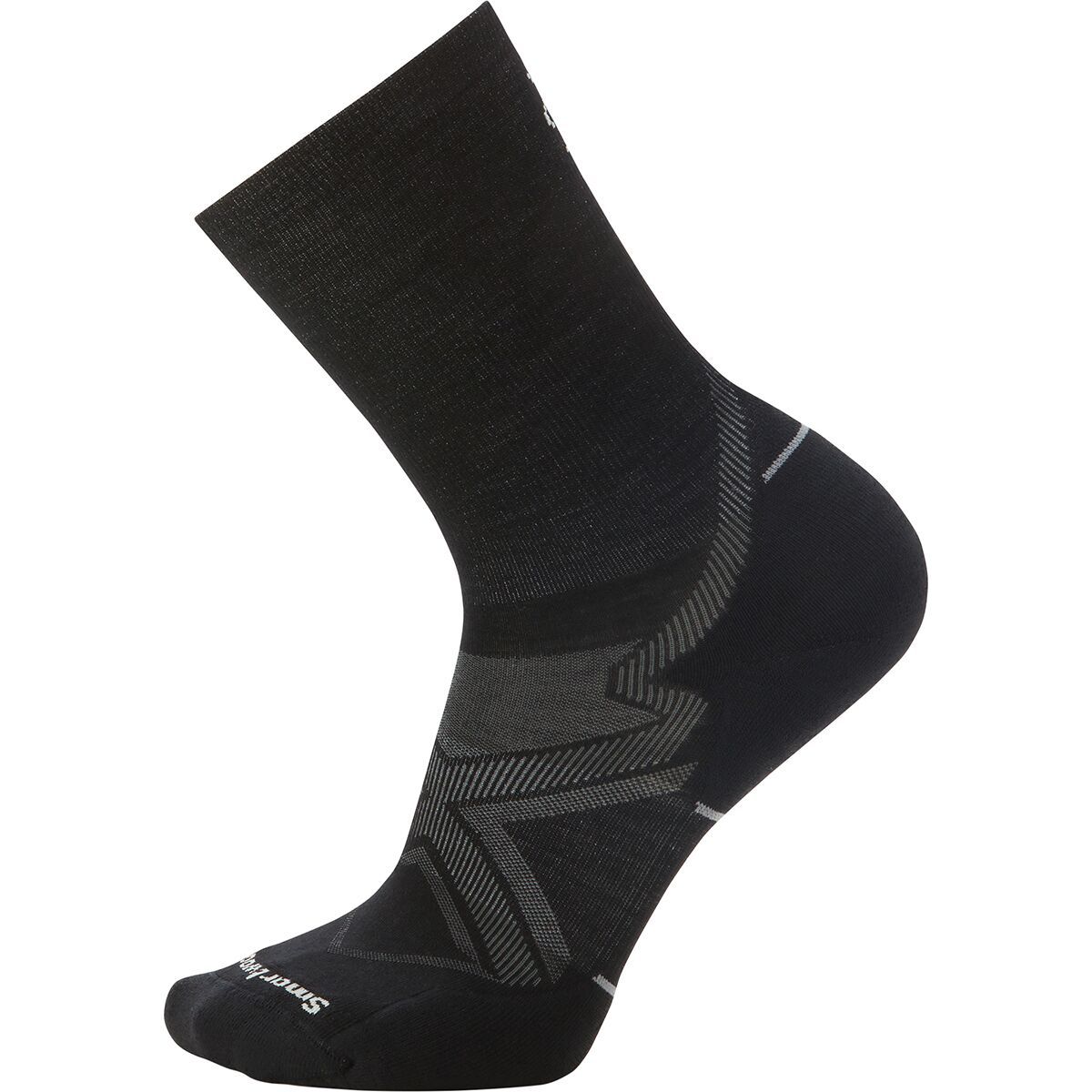 Image of Smartwool Run Cold Weather Targeted Cushion Crew Sock Black, M