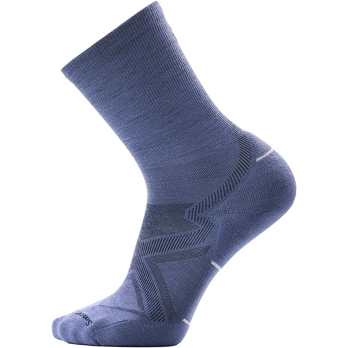 Image of Smartwool Run Cold Weather Targeted Cushion Crew Sock Nightfall Blue, L