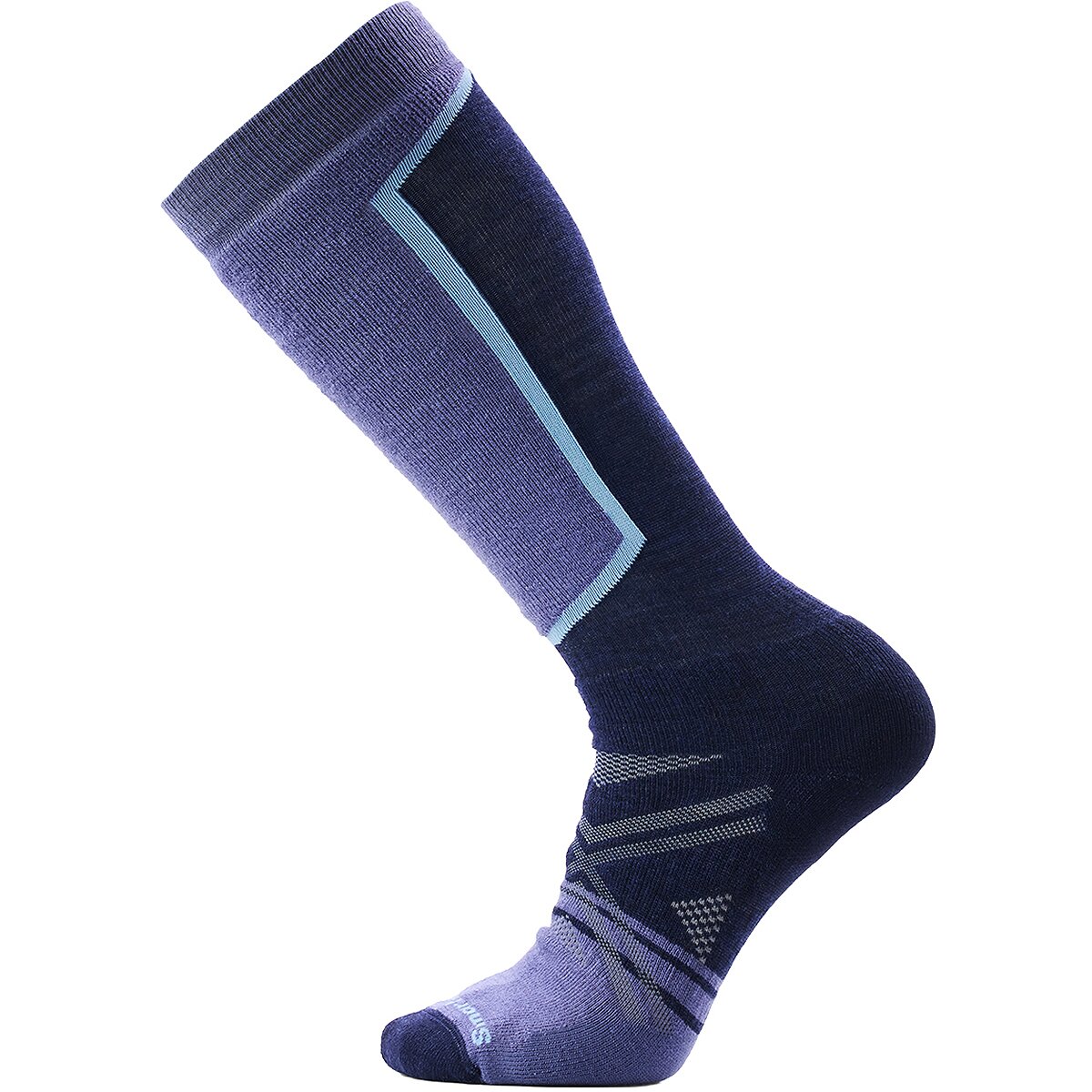 Image of Smartwool Ski Full Cushion OTC Sock Nightfall Blue, M