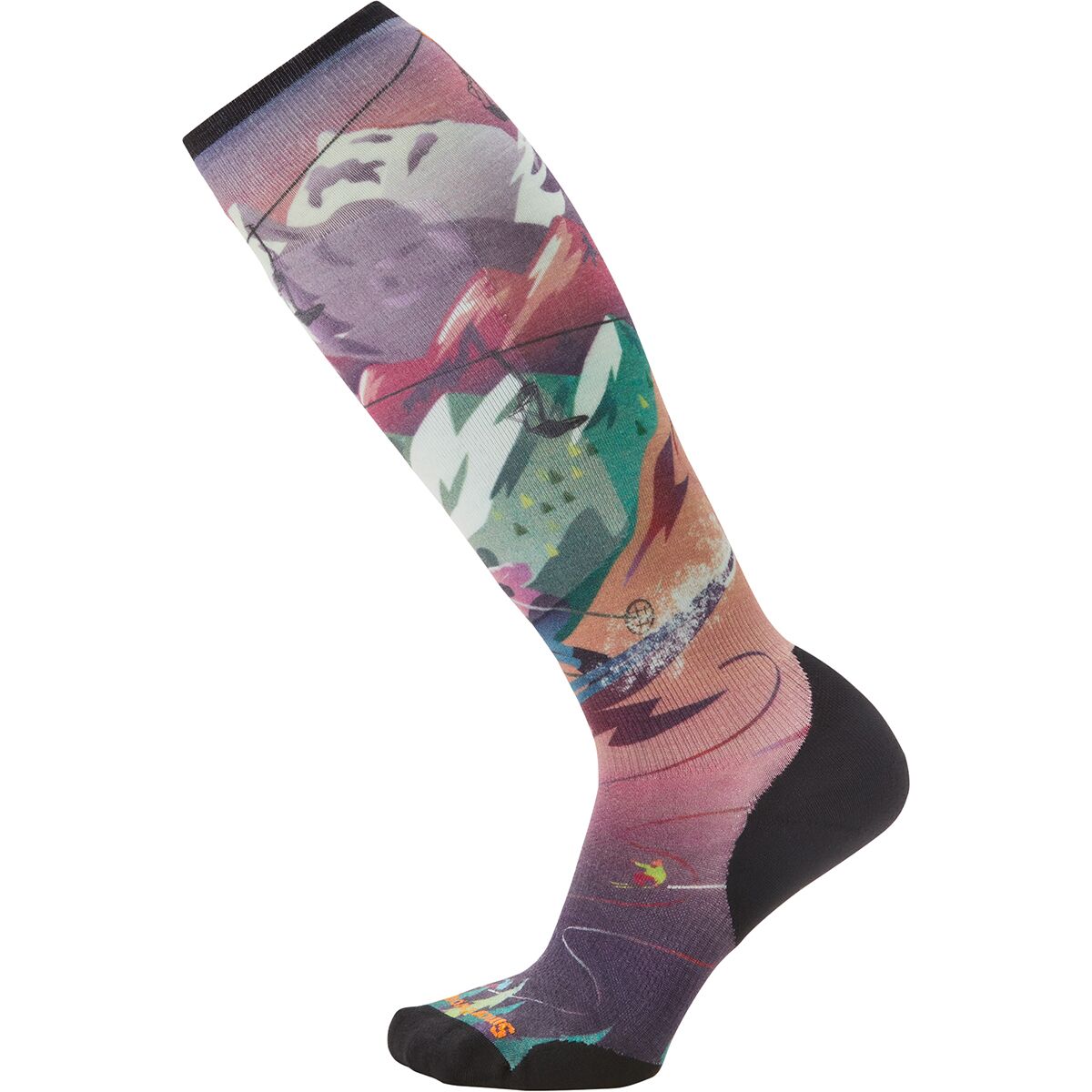 Smartwool Ski Targeted Cushion Lift Bunny Print OTC Sock - Women's product image