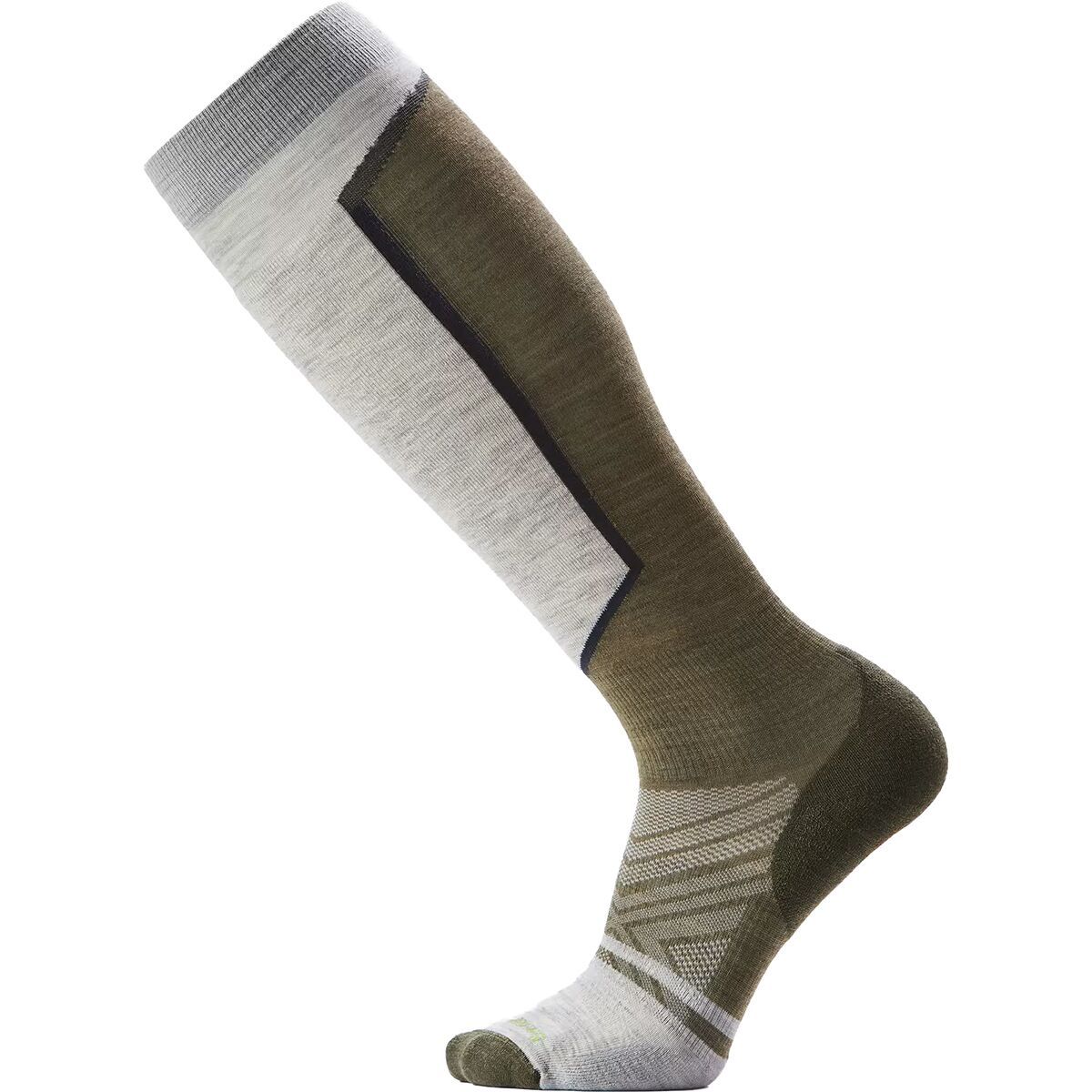 Smartwool Ski Targeted Cushion OTC Sock Ash, L