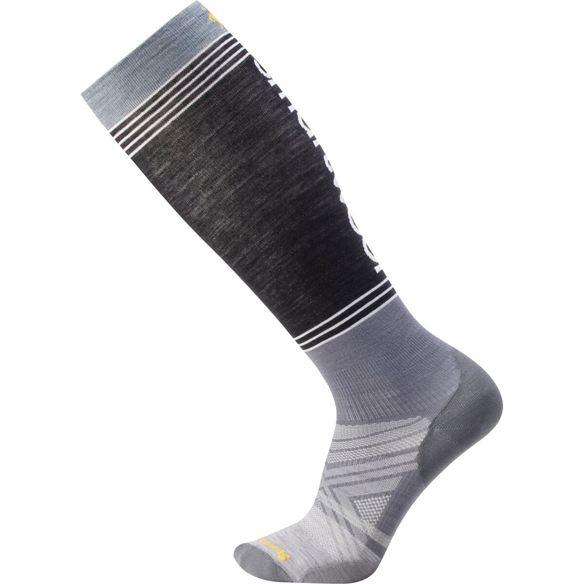 Smartwool Ski Zero Cushion Logo OTC Sock Pewter Blue, XL