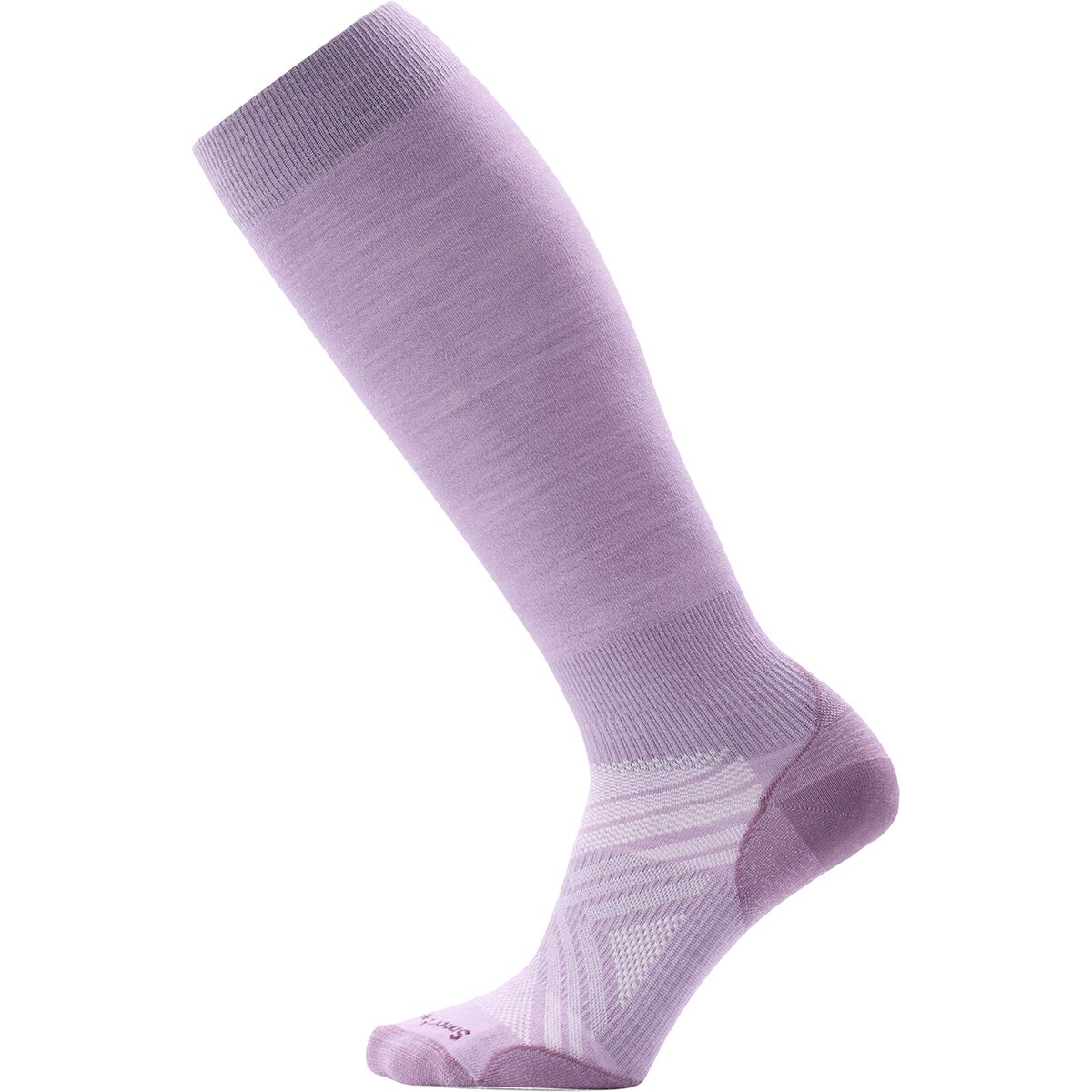Image of Smartwool Ski Zero Cushion OTC Sock - Women's Purple Dawn, S