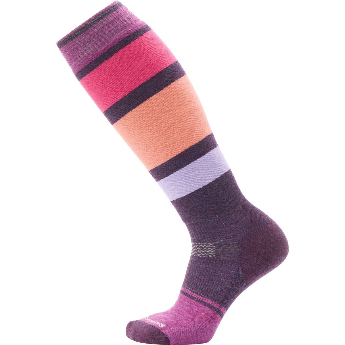 Smartwool Snowboard Targeted Cushion OTC Sock - Women's Purple Iris, M