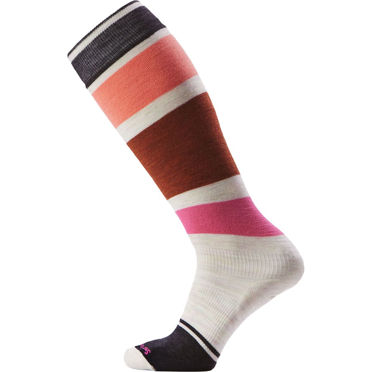 Image of Smartwool Snowboard Targeted Cushion OTC Sock - Women's Wild Salmon, M