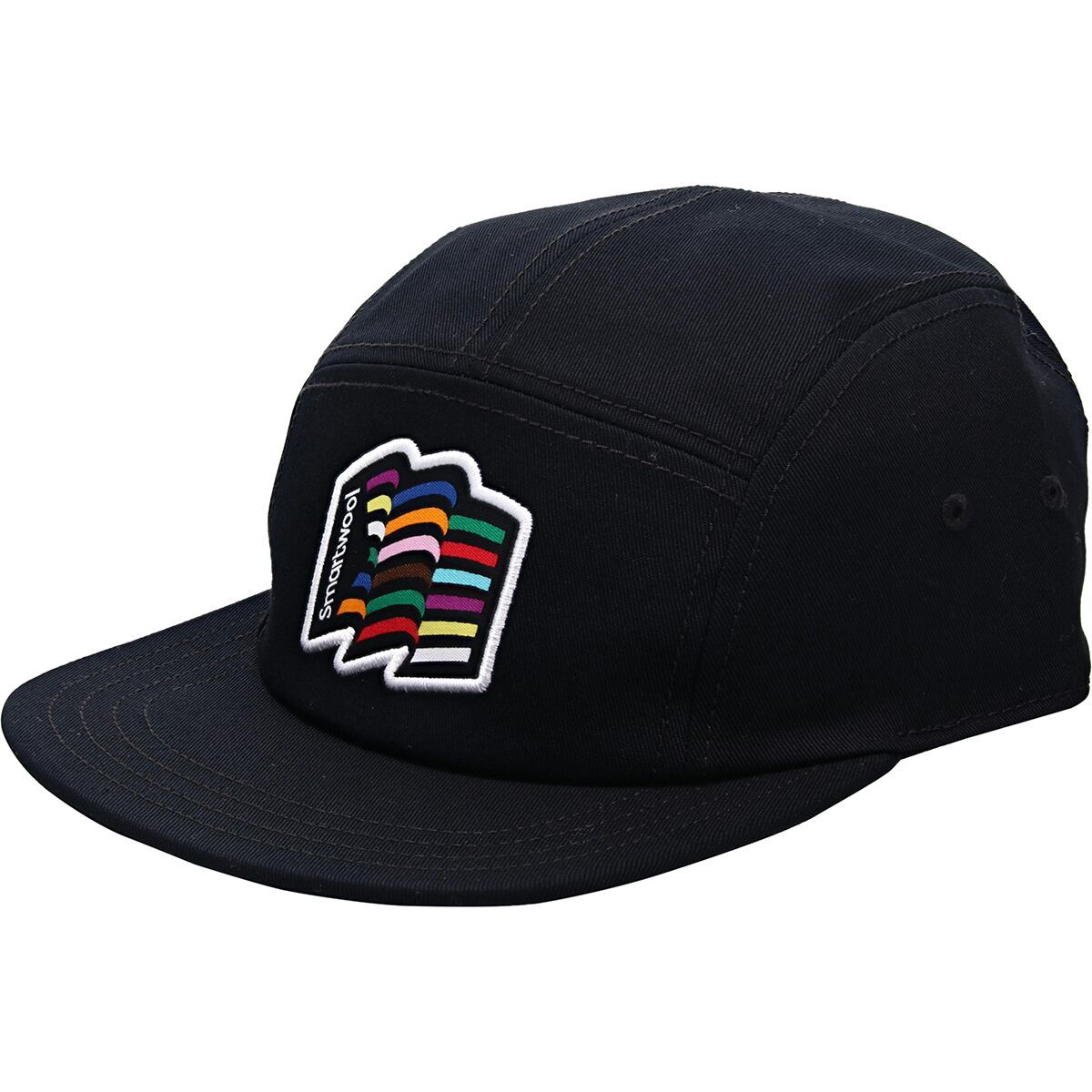 Smartwool 5 Panel Pride Hat Black, One Size