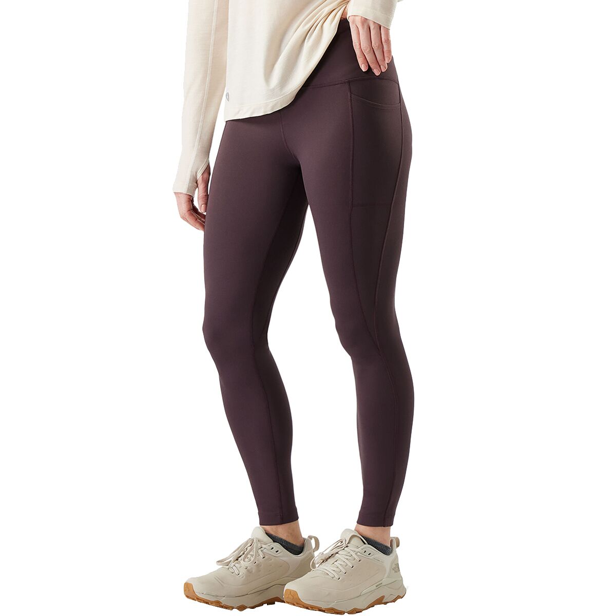 Image of Smartwool Active Legging - Women's Mink, L