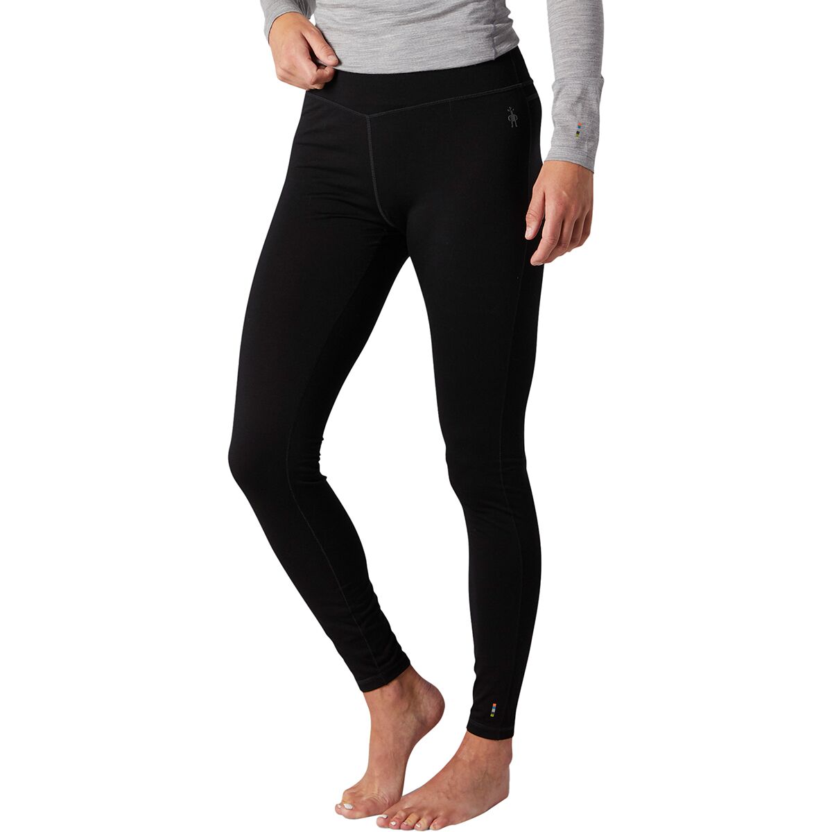 Image of Smartwool Classic All-Season Merino Base Layer Bottom - Women's Black, XS