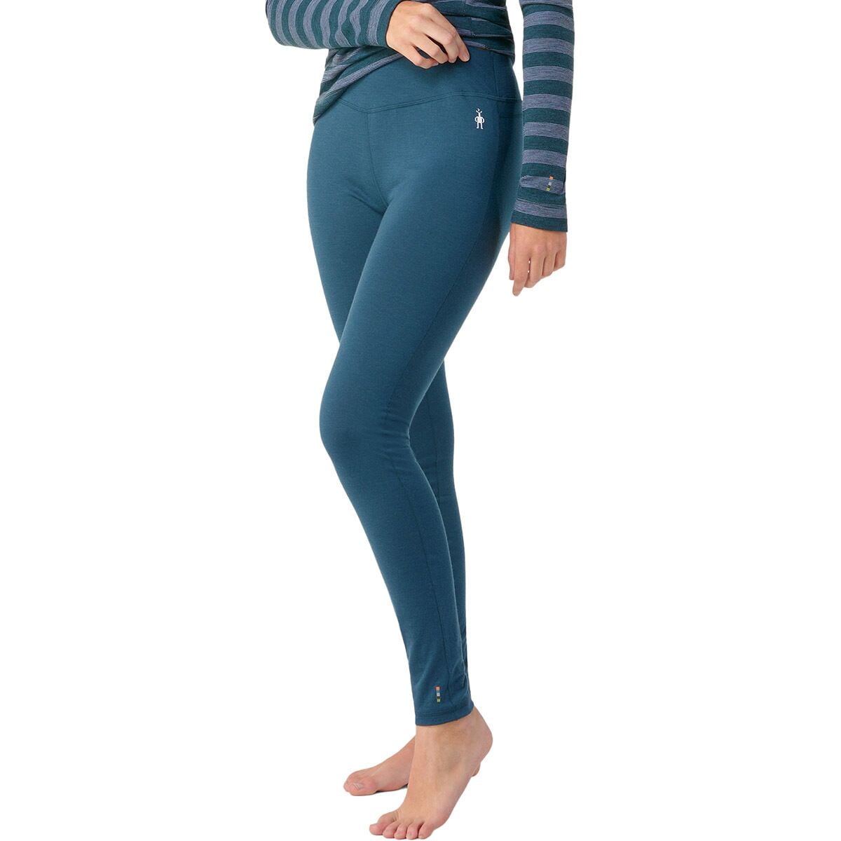 Image of Smartwool Classic All-Season Merino Base Layer Bottom - Women's Twilight Blue, XL