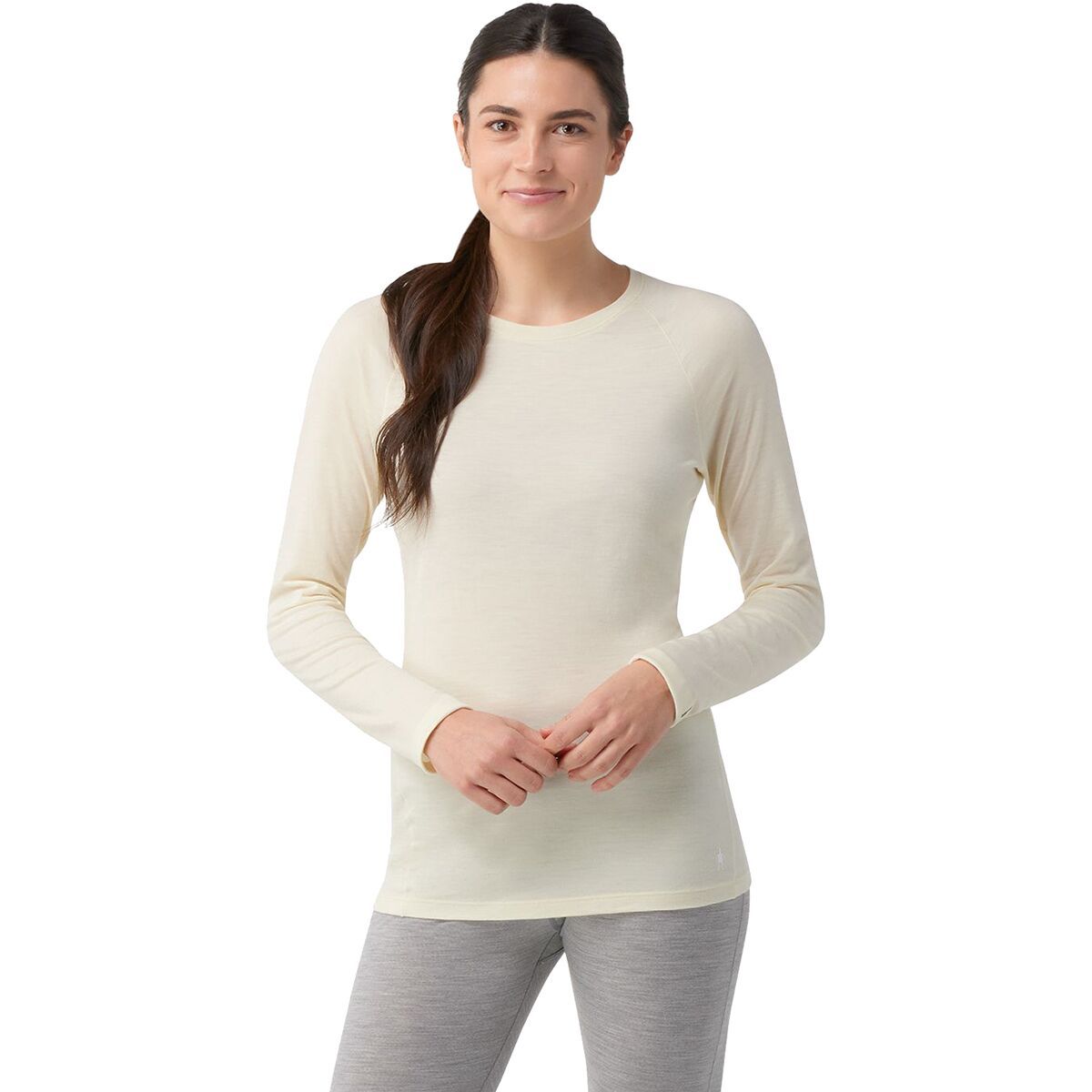 Smartwool Classic All-Season Merino Base Layer Long-Sleeve - Women's Natural, S