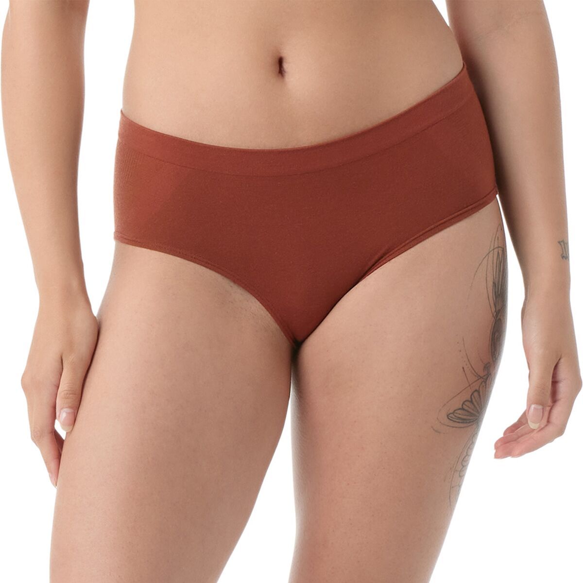 Smartwool Intraknit Hipster Bikini - Women's Pecan Brown, L