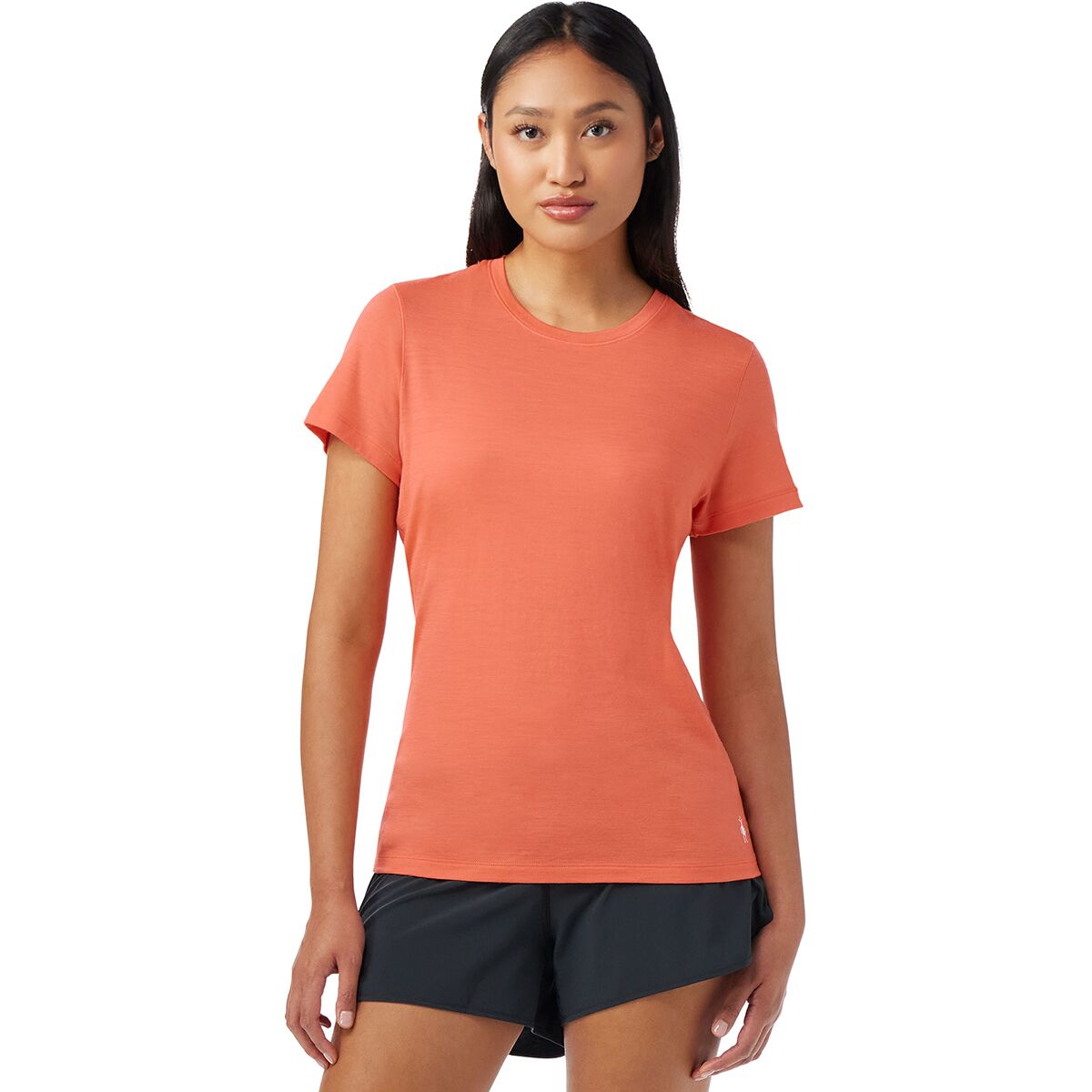 Image of Smartwool Merino Short-Sleeve T-Shirt - Women's Coral Reef, S