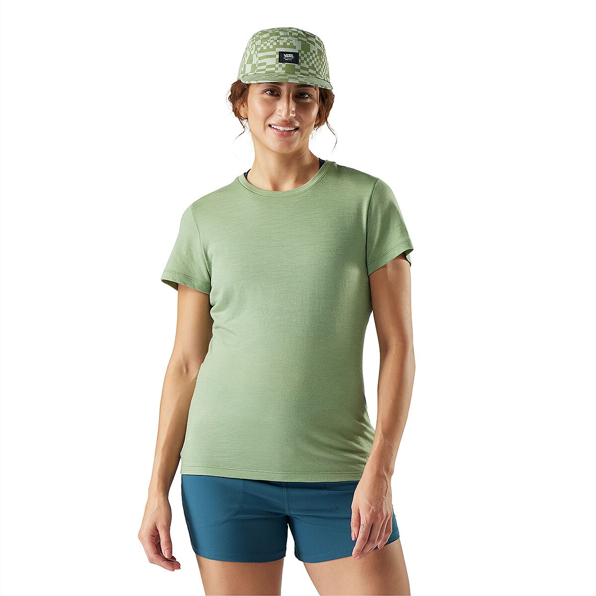 Image of Smartwool Merino Short-Sleeve T-Shirt - Women's Green Tea, XL