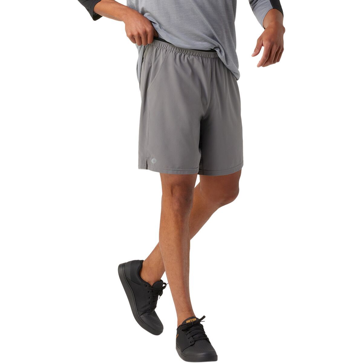 Smartwool Active Lined 8in Short - Men's Medium Gray, S