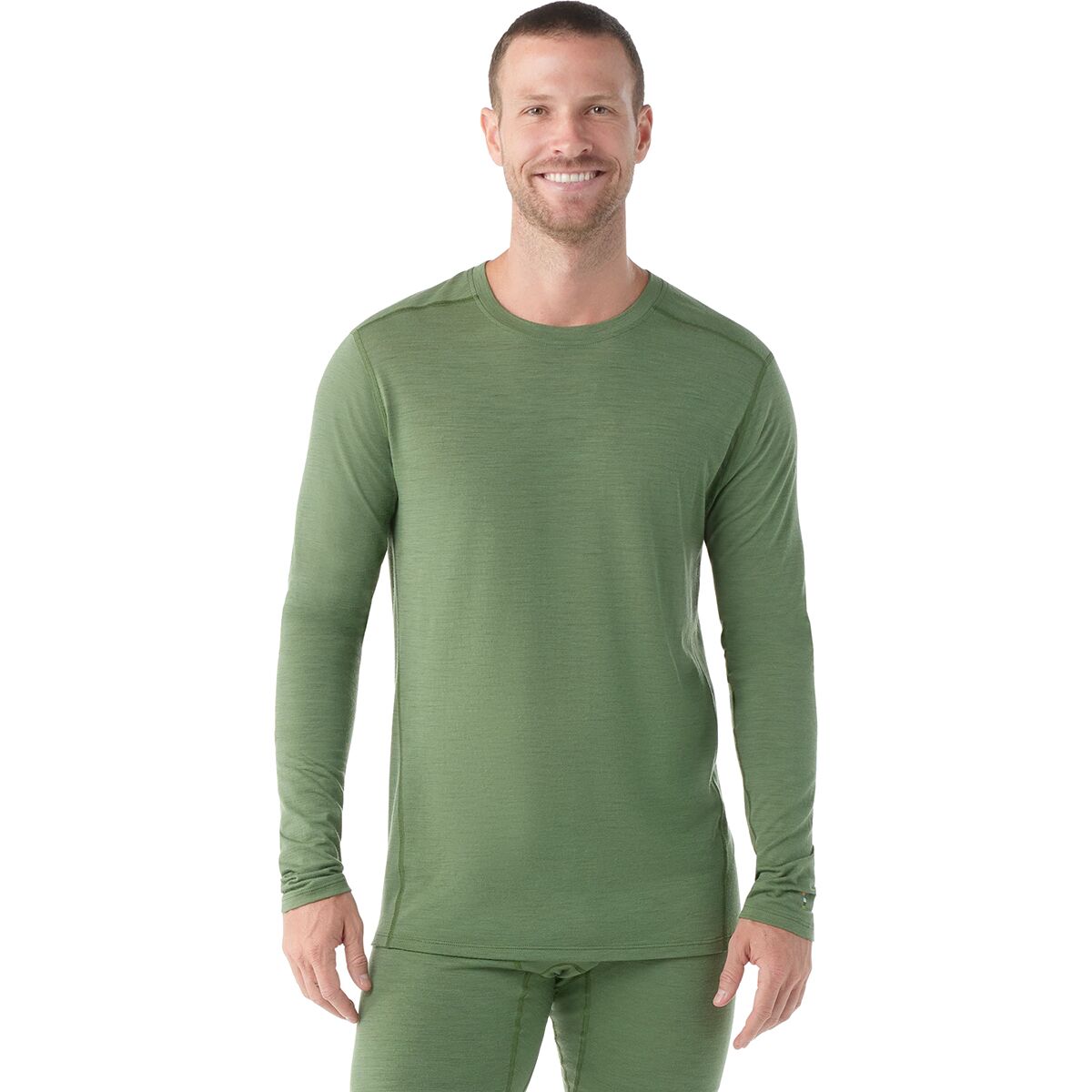 Image of Smartwool Classic All-Season Merino Base Layer - Men's Fern Green, S