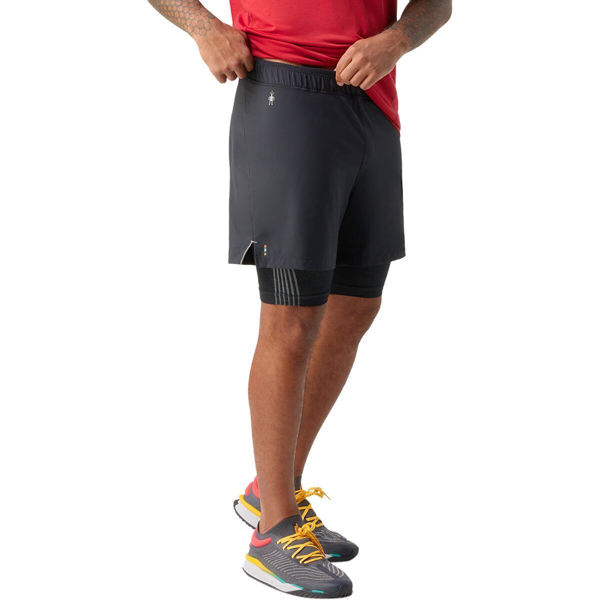 Smartwool Intraknit Active Lined Short - Men's Black, XXL