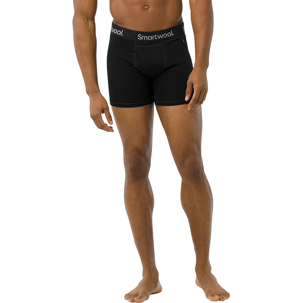 Image of Smartwool Merino Boxer Brief - Men's Black, XL