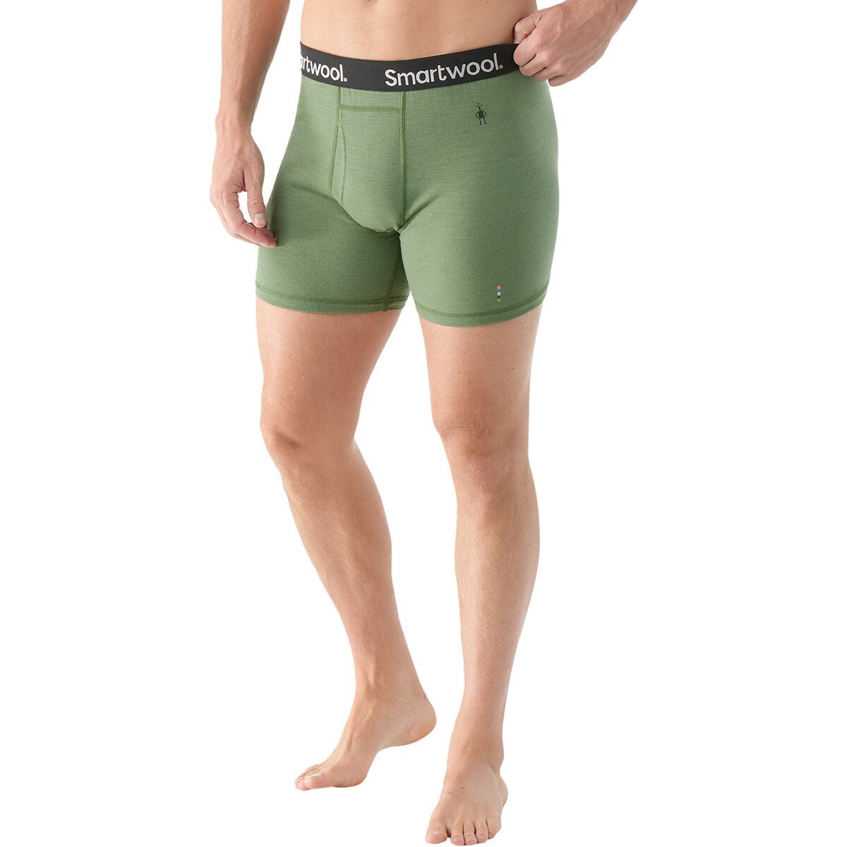Image of Smartwool Merino Boxer Brief - Men's Fern Green, XL