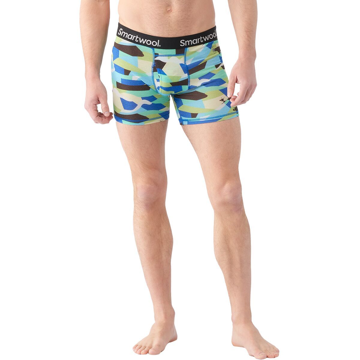 Smartwool Merino Print Boxer Brief - Men's Laguna Respect The Roar, XXL