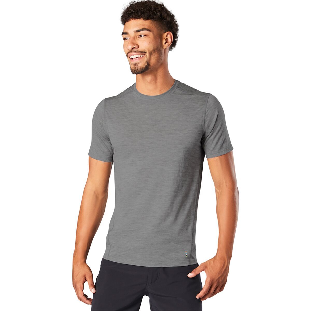 Smartwool Merino Short-Sleeve T-Shirt - Men's Light Gray Heather, L
