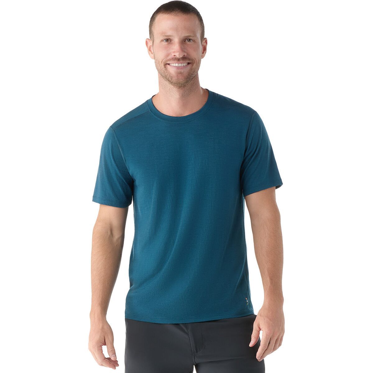 Image of Smartwool Merino Short-Sleeve T-Shirt - Men's Twilight Blue, XXL