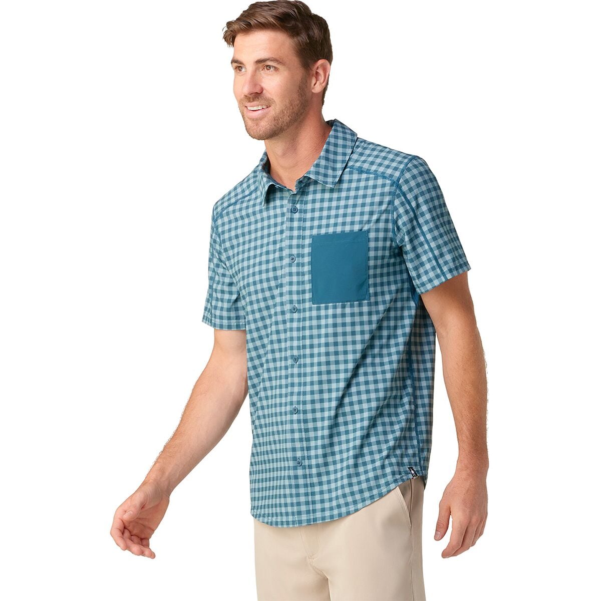 Smartwool Printed Short-Sleeve Button Down Shirt - Men's