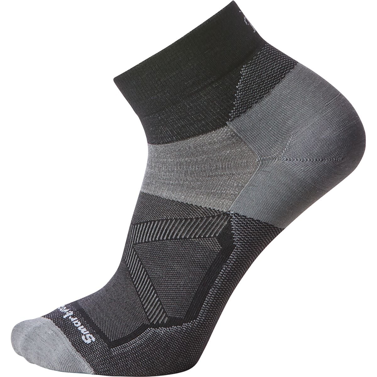 Image of Smartwool Bike Zero Cushion Ankle Socks Black, M