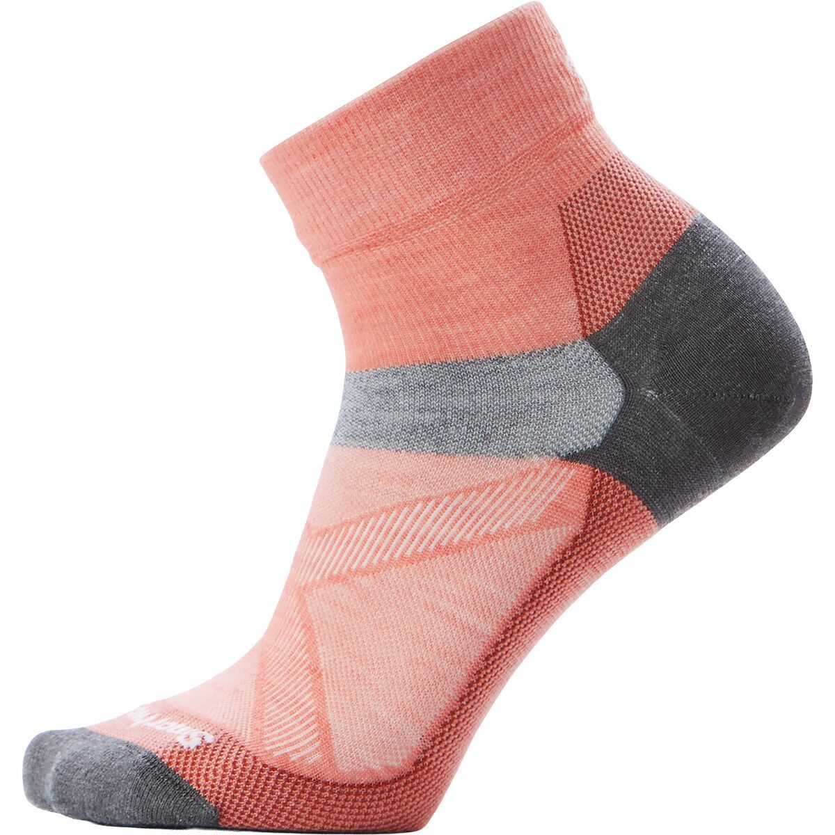 Image of Smartwool Bike Zero Cushion Ankle Sock - Women's Wild Salmon, S