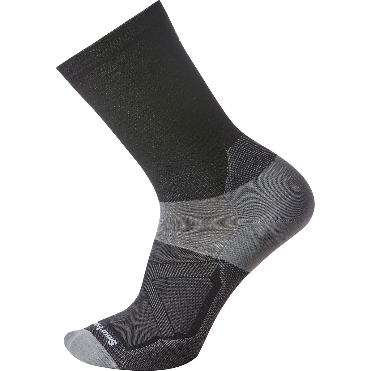 Image of Smartwool Bike Zero Cushion Crew Sock Black, L