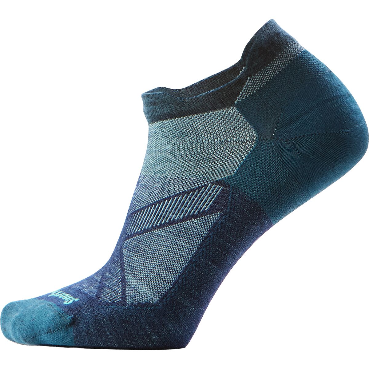 Image of Smartwool Bike Zero Cushion Low Ankle Socks - Women's Twilight Blue, L