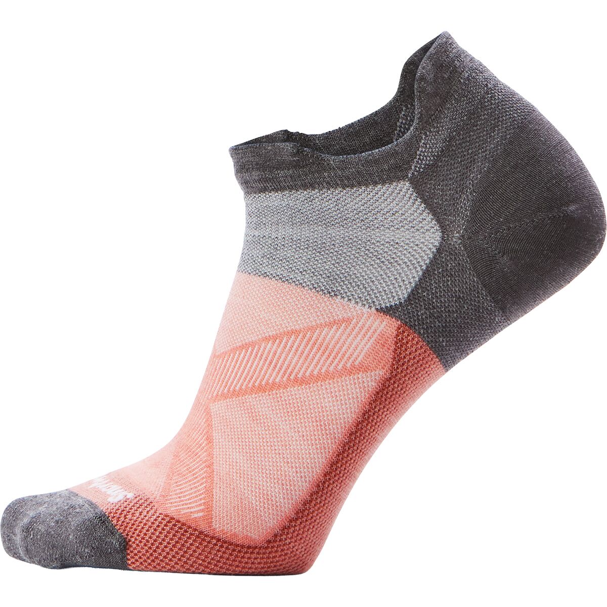 Image of Smartwool Bike Zero Cushion Low Ankle Socks - Women's Wild Salmon, S