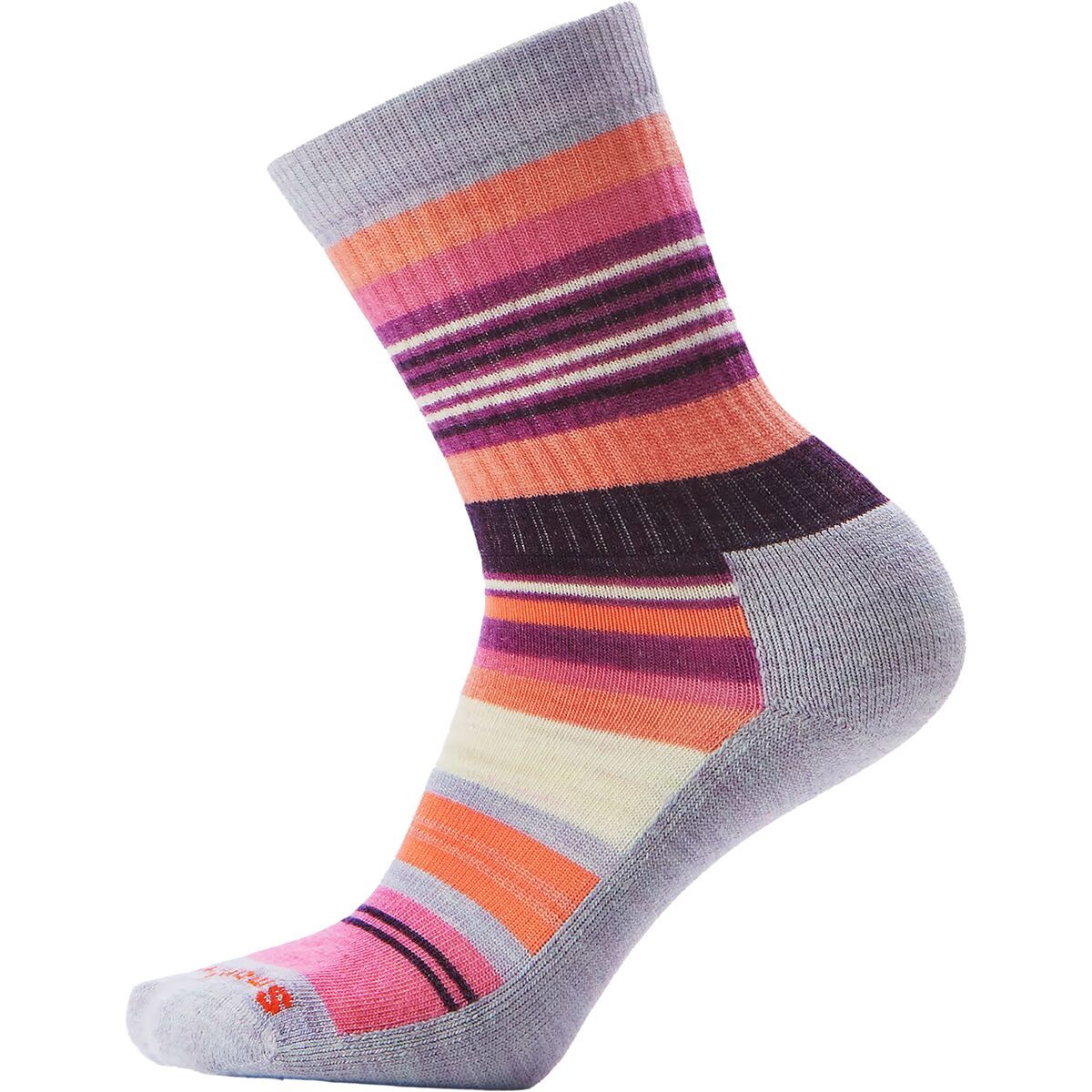 Image of Smartwool Everyday Joviansphere Crew Sock Wild Salmon, S