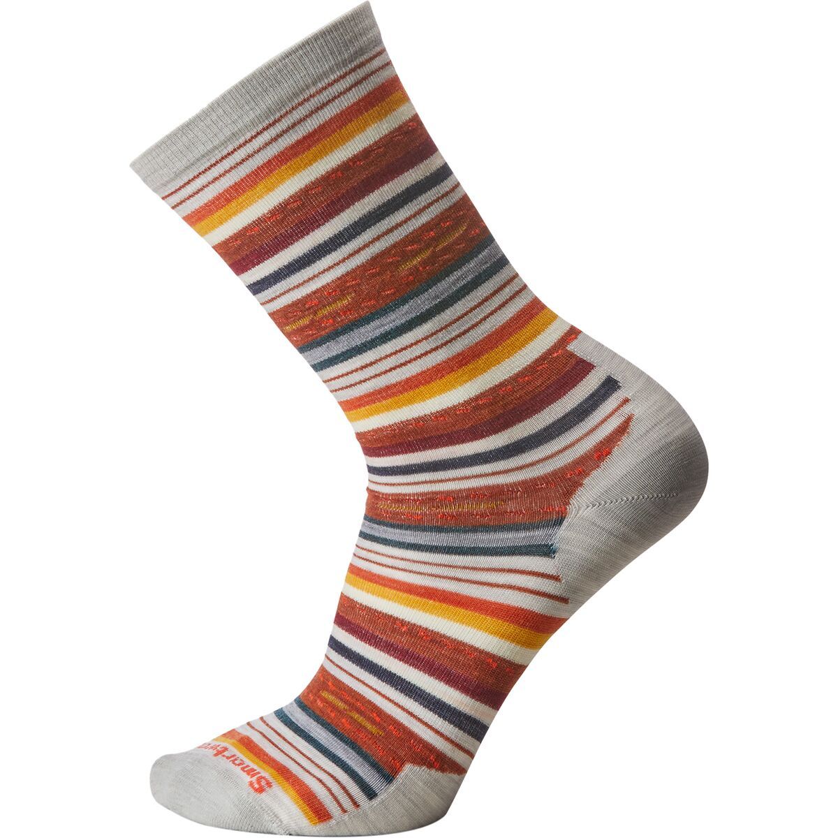 Image of Smartwool Everyday Margarita Crew Sock Ash, L