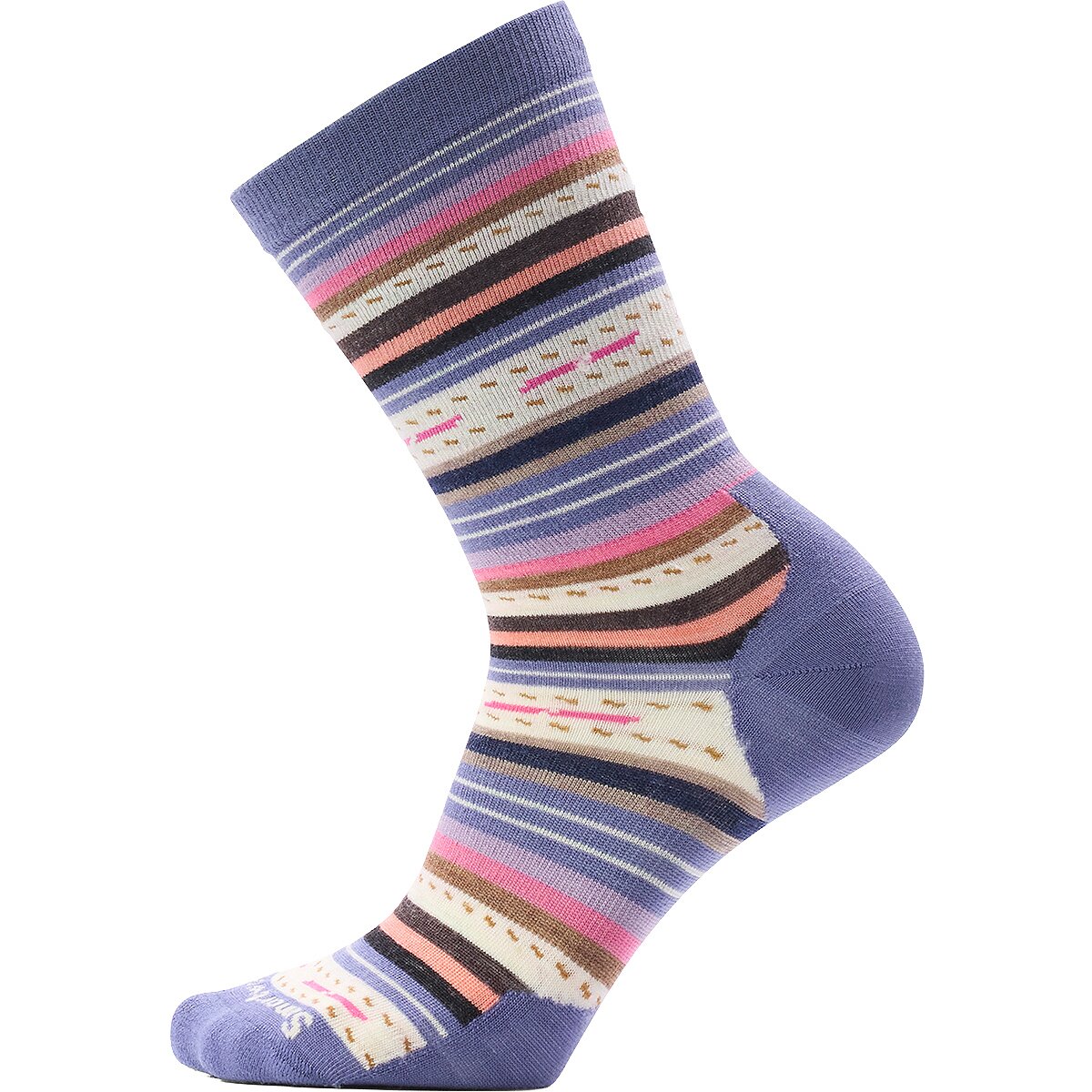 Image of Smartwool Everyday Margarita Crew Sock Nightfall Blue, M