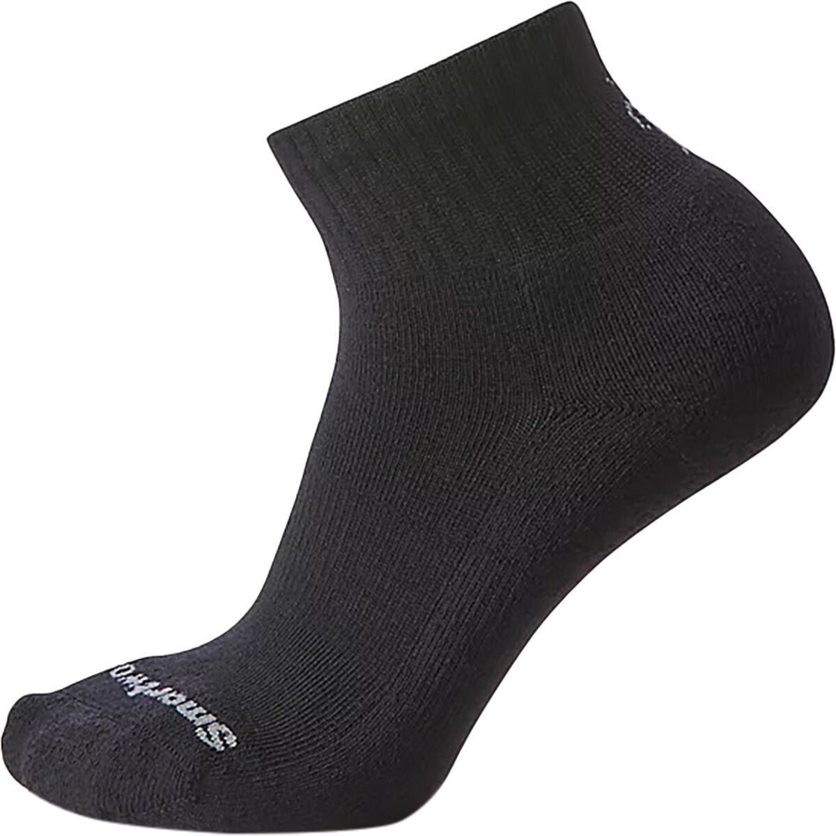 Smartwool Everyday Solid Rib Ankle Socks Black, XL