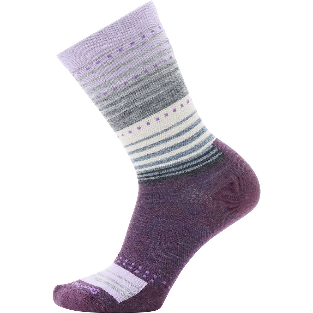 Smartwool Smartwool Everyday Stitch Stripe Crew Ultra Violet, L