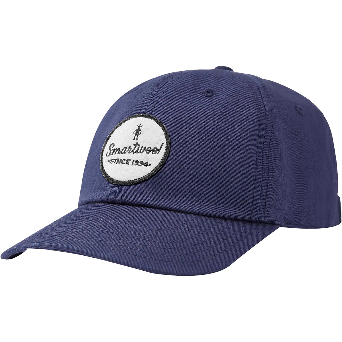 Image of Smartwool Smartwool Logo Ball Cap Deep Navy, One Size