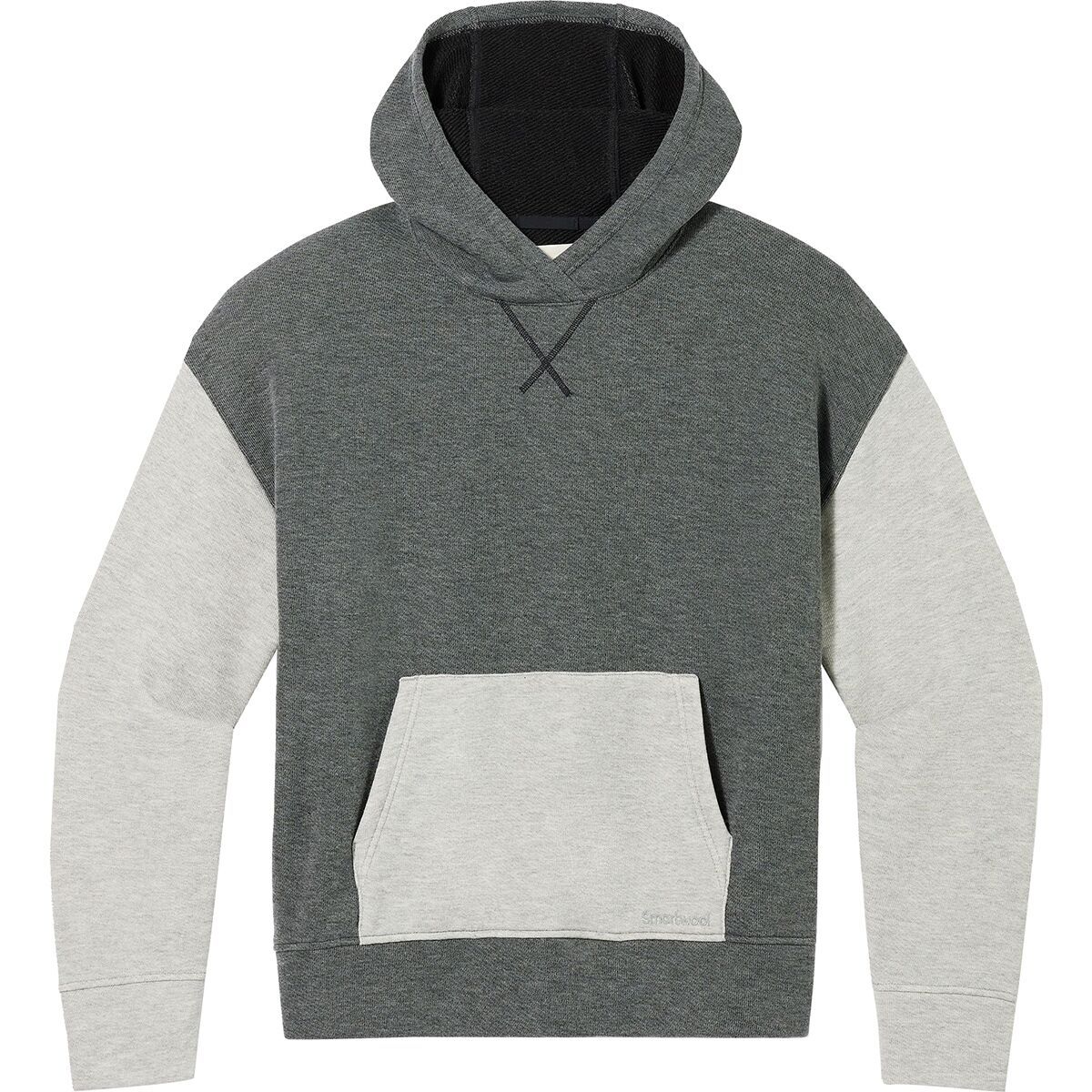 Smartwool Recycled Terry Hoodie Charcoal, XS