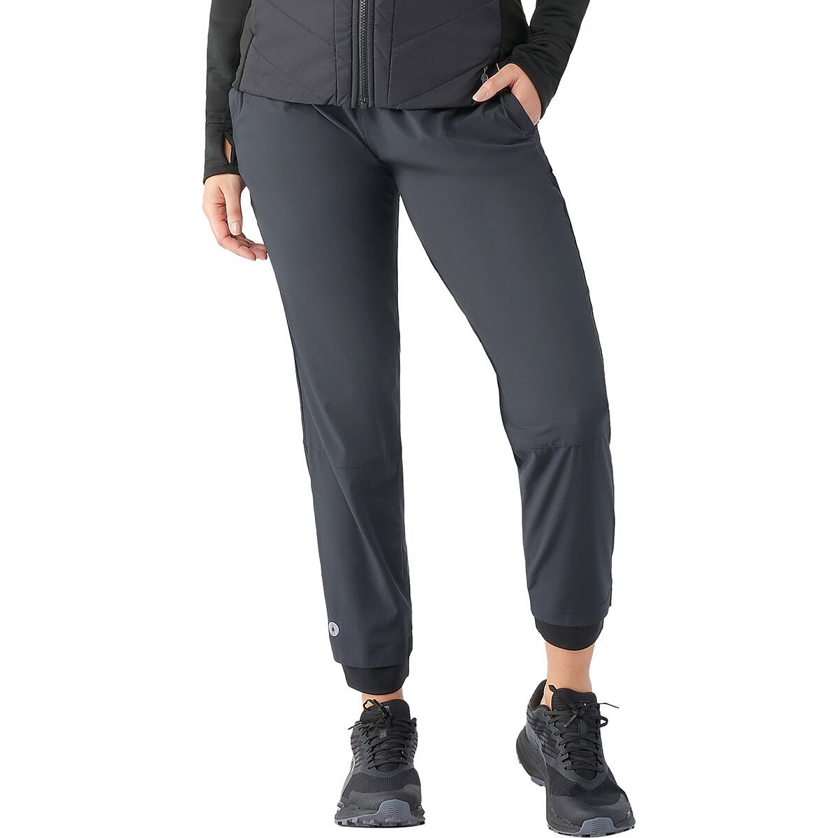 Smartwool Active Slim Jogger Pant - Women's Black, M