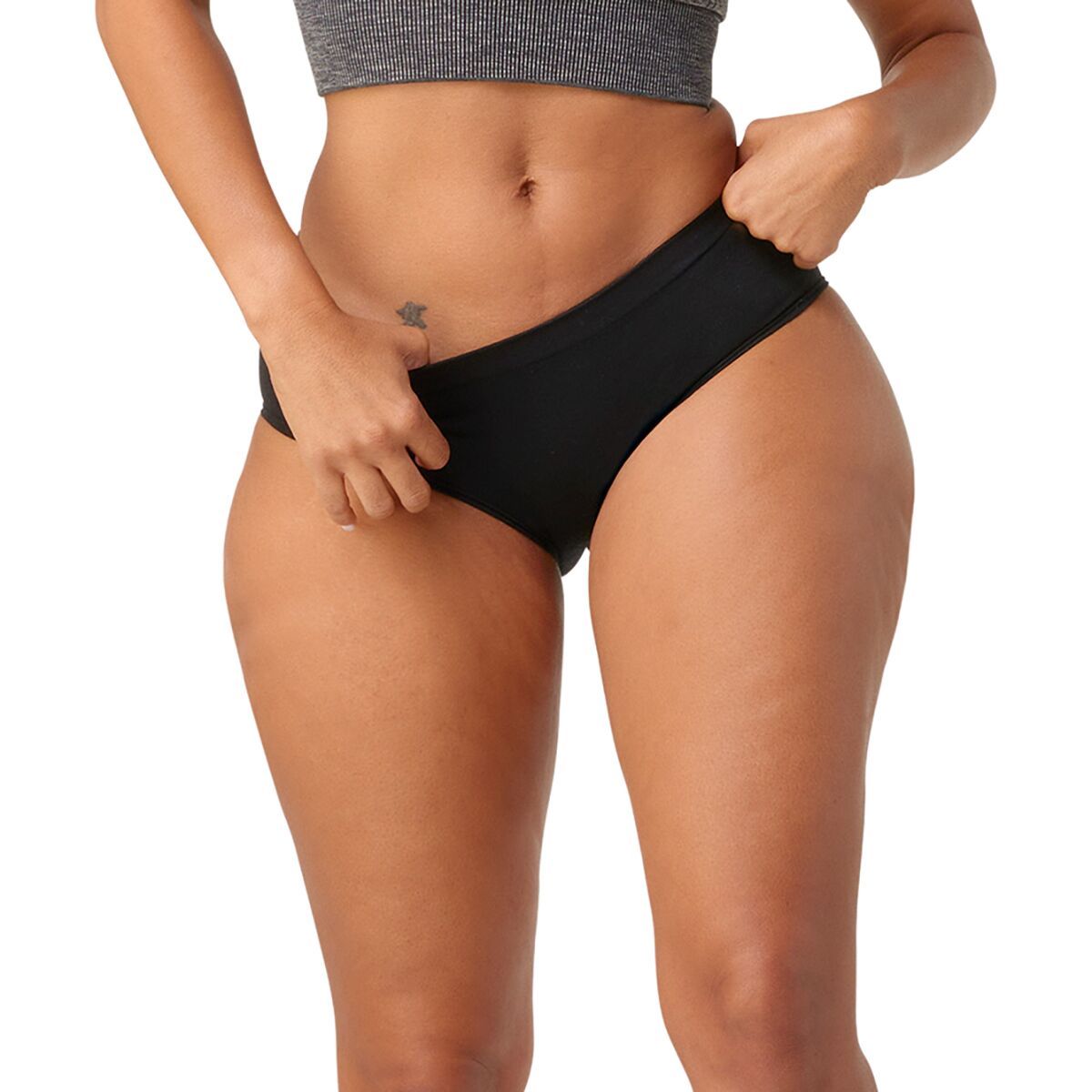 Image of Smartwool Intraknit Hipster - Women's Black, XS