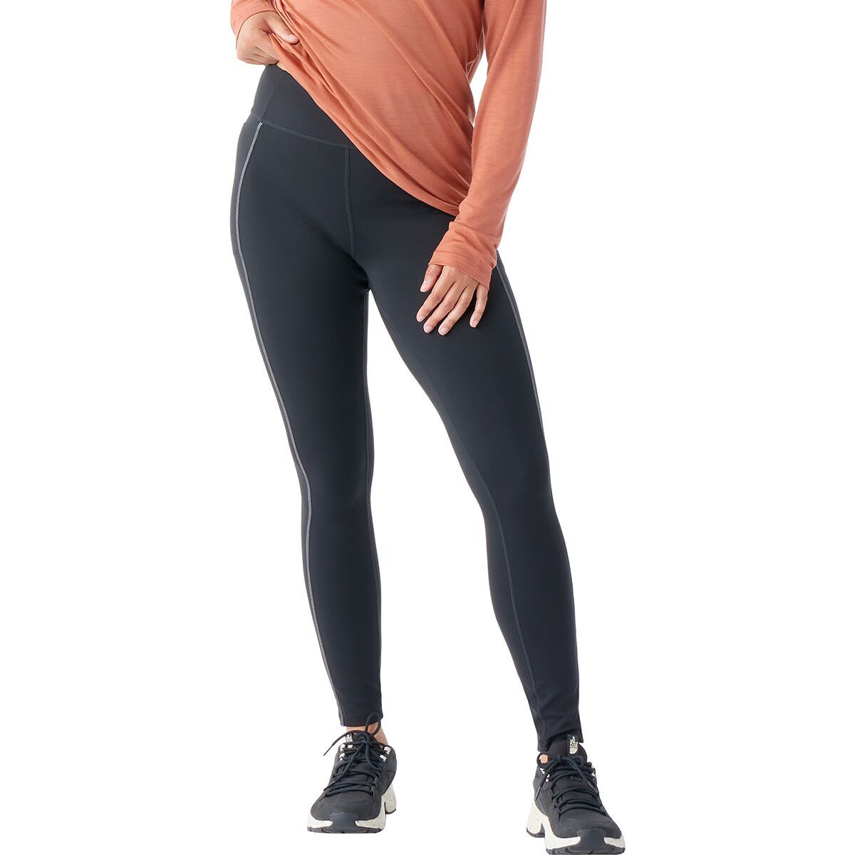 Smartwool Run Legging - Women's Black, M
