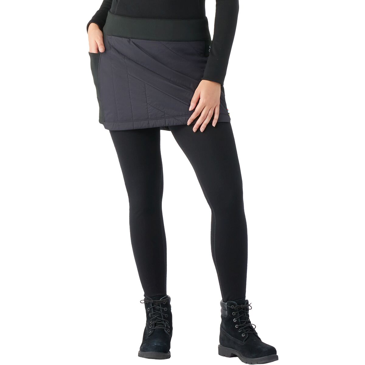 Image of Smartwool Smartloft Skirt - Women's Black, XS